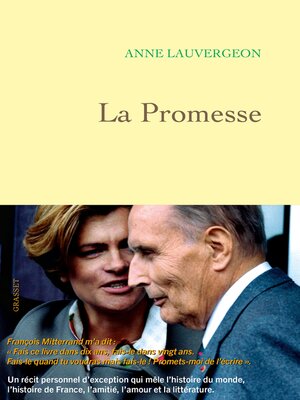 cover image of La promesse